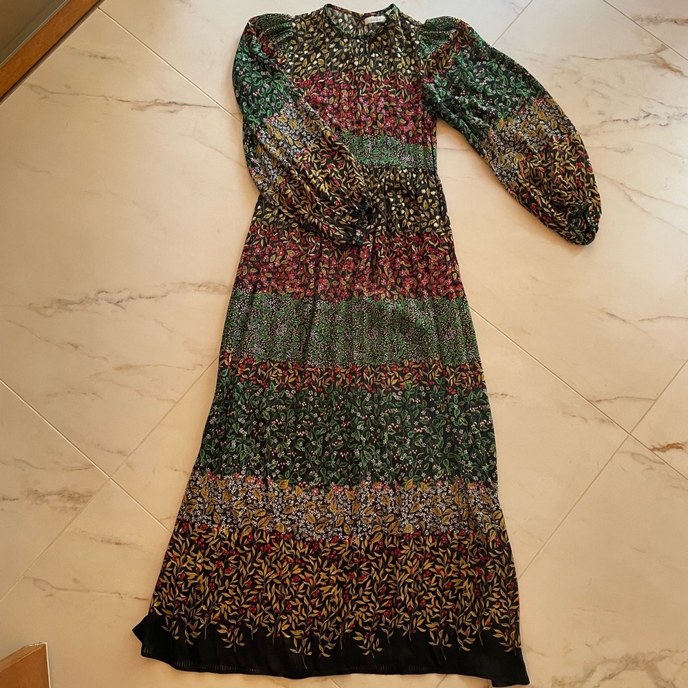 DOEN NWOT silk maxi dress.
